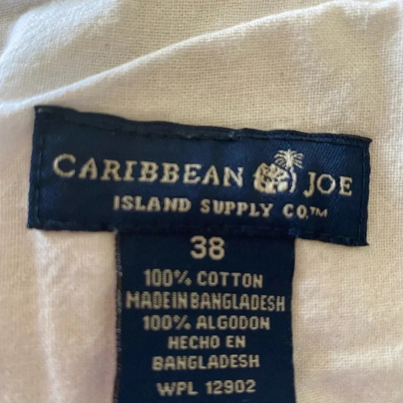 CARIBBEAN JOE MENS BLUE SHORTS SUMMER CASUAL SPRING BOTTOMS MEN BEACH SIZE 38 - Picture 2 of 5